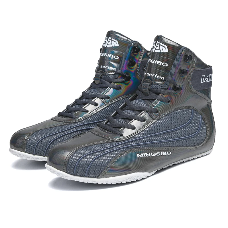 

Men Wrestling Shoes Professional Flighting Sneakers Light Weight Boxing Footwears Anti Slip Wrestling Sneakers