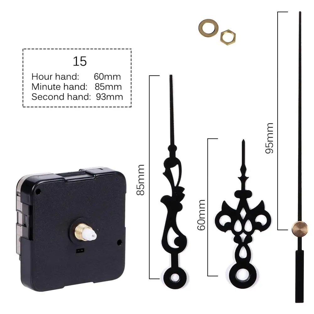 ตัวเลือกสินค้า อะไหล่ DIY นาฬิกา Quartz ปรับแต่งได้