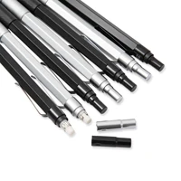 Metal Mechanical Pencil Low Center of Gravity Retractable Nib Automatic Pencil Painting Writing Office School Stationery 3