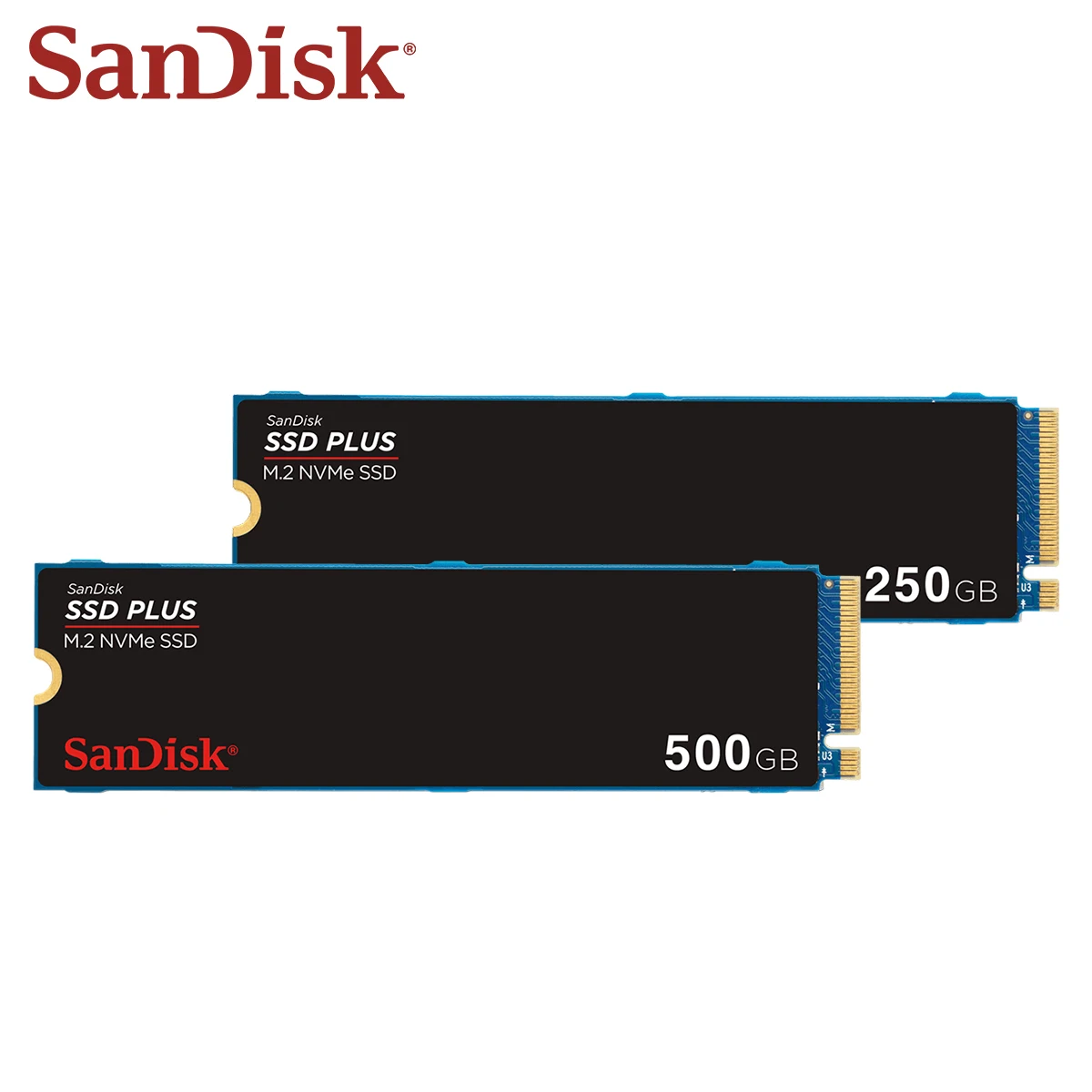 

Твердотельный накопитель SanDisk SSD Plus M.2 2280, 3200 ГБ/1 ТБ