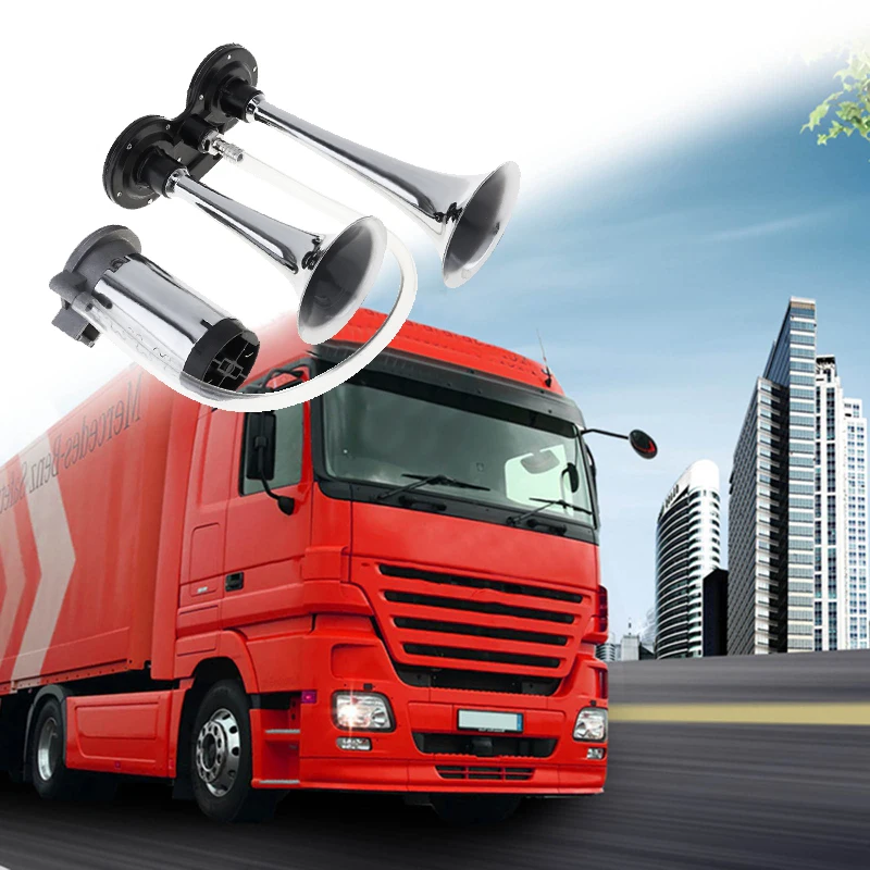 Universal 12V/24V Waterproof Horn Car Air Horn Car Siren Horn For Car Truck Boat
