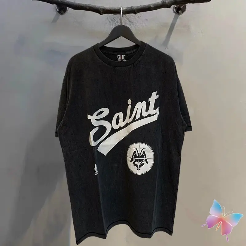 SS T-SHIRT/SAINT WORLD / WHT