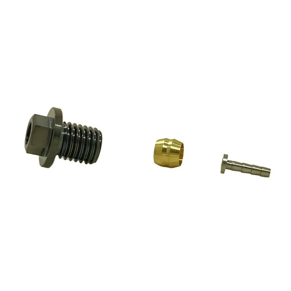 Rennrad Hydraulische Bremse Olive Kopf Öl Nadel Einsatz Anschluss Mutter Kit Für Shimano BH90 Fahrrad Zubehör – Detail 11