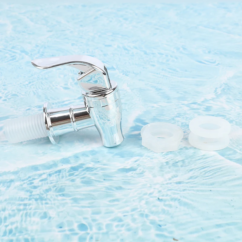 1PCS 17mm Plastic Glass Wine Bottle Faucet Jar Barrel Water Tank Faucet 5