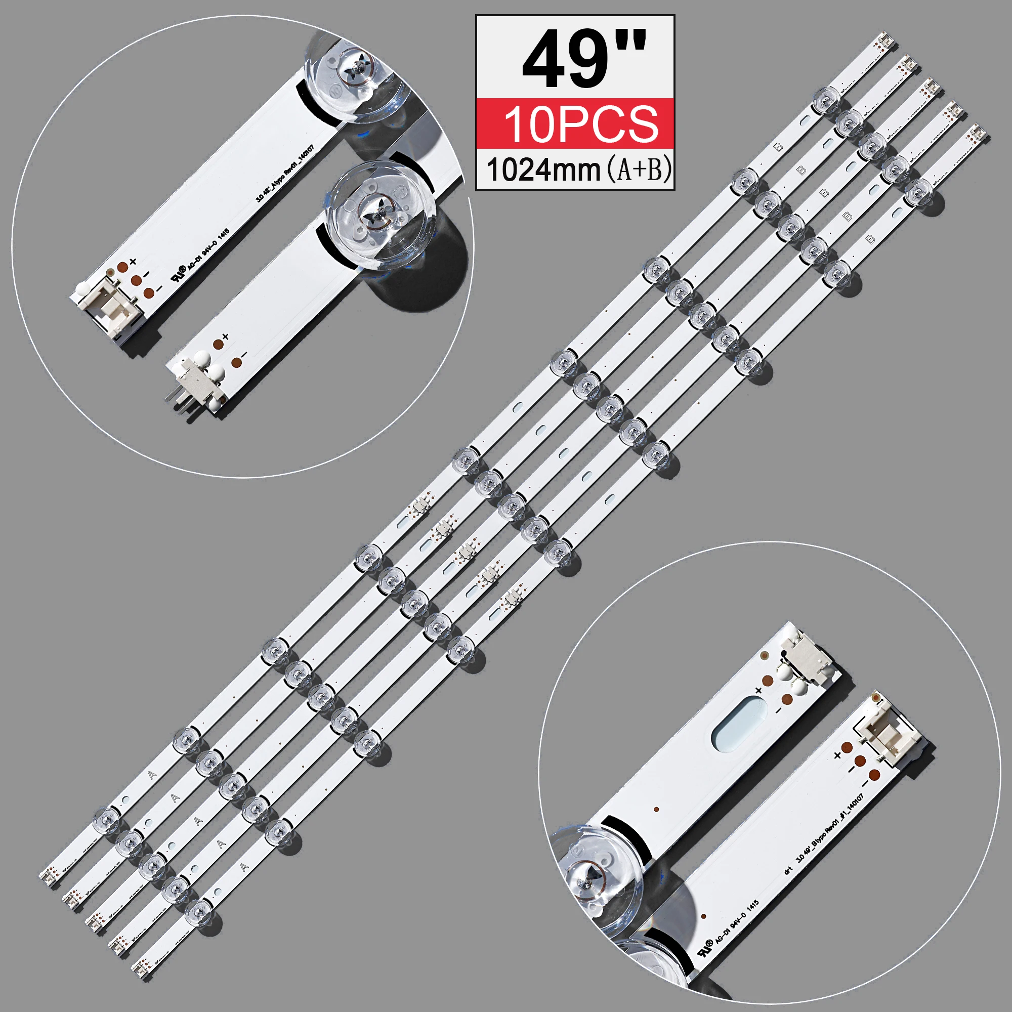 LED Ʈ ü, LIG 49LB580V 49LB5500 ̳ DRT 3.0 49 A B 6916L-1788A 6916L-1789A 6916L-1944A 1945A, Ʈ 10 , ǰ