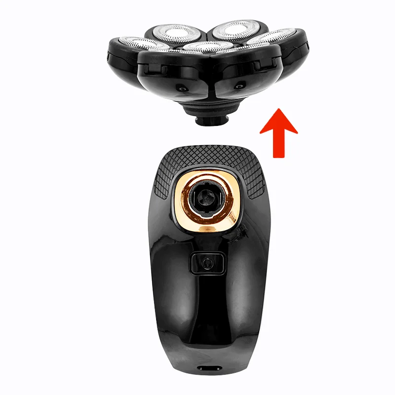 Replacement Electric Shaver Head 7D Independently 7 Cutter Floating Head Waterproof Stainless Steel Razor Blade electric shaver razor blade shaver blade head electric shaver head