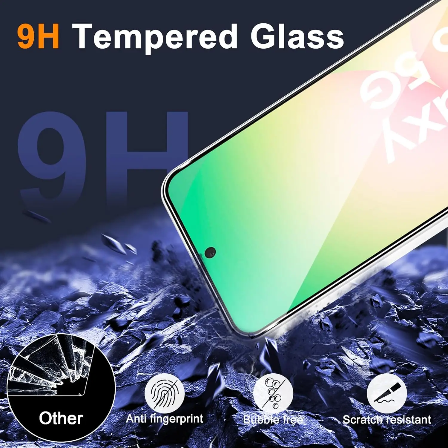 Premium Tempered Glass Screen Protector - 9H Clear & Anti-Scratch
