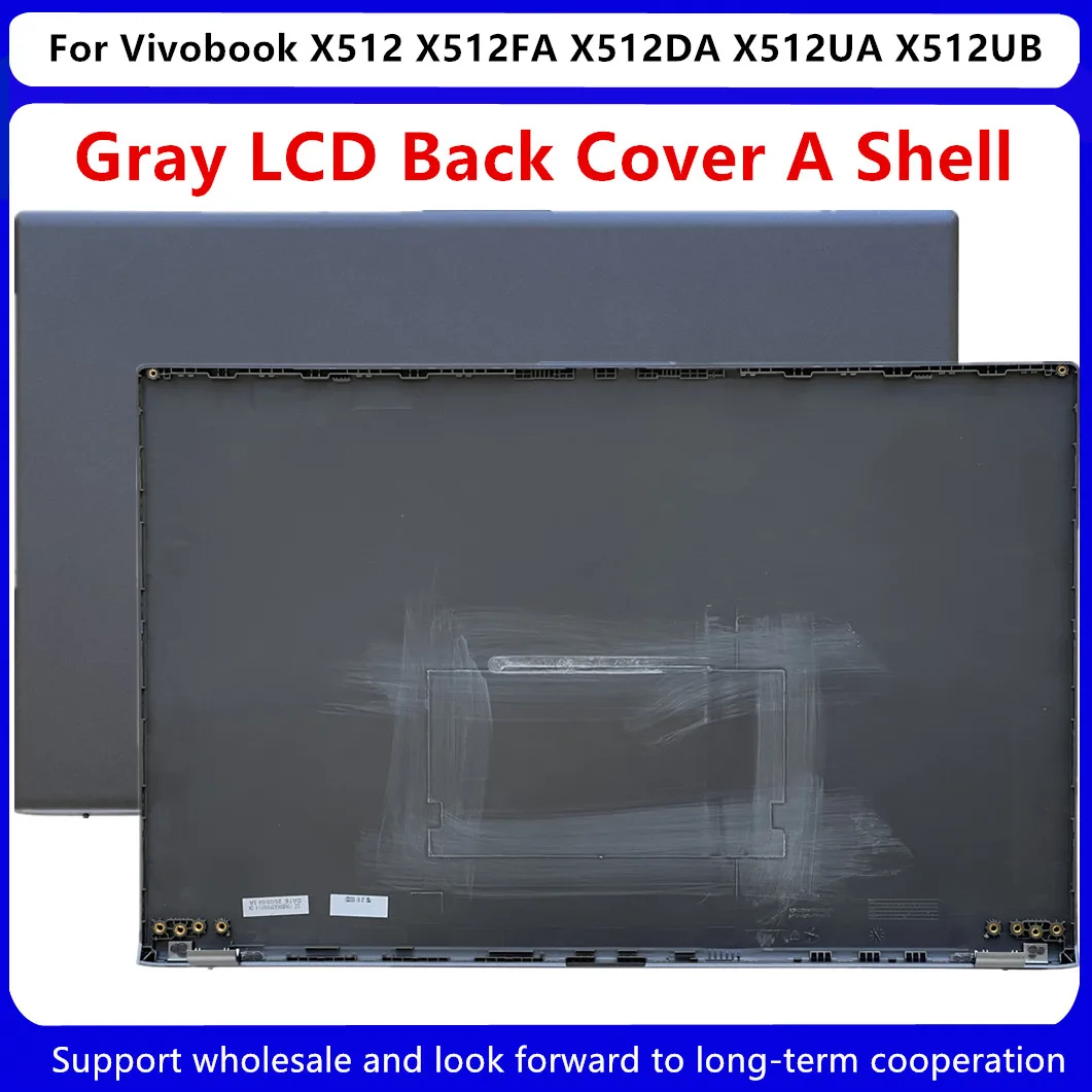 para Asus Vivobook X512 X512fa X512da X512ua X512ub F512ua F512d F512 F512f Lcd Traseira Tampa Superior Case a Shell 13nb0ka3ap01 Novo - Imagem 2