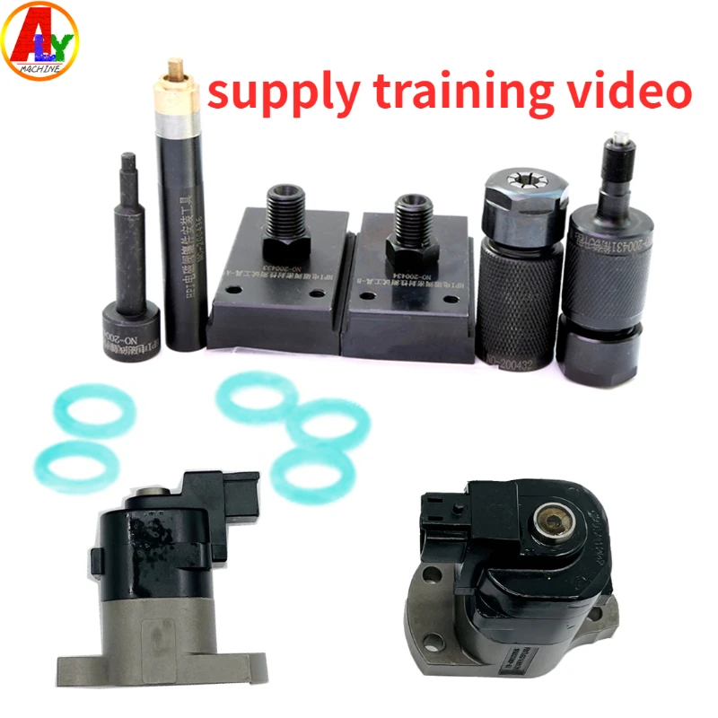 

Common Rail Diesel Fuel Injector Nozzle Dismantle Repair Tool for CUMMINS HPI X15 QSK23 QSK60 with Training Video