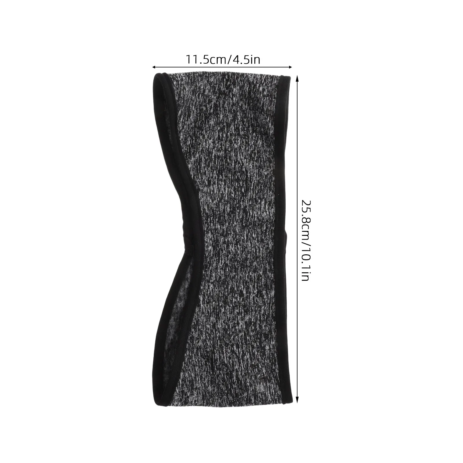 4Pcs 따뜻한 겨울 스포츠 머리띠 귀 덮개 러닝 탄성 헤어 밴드 경량 소프트 양털 안감 추운 날씨 야외 피트니스