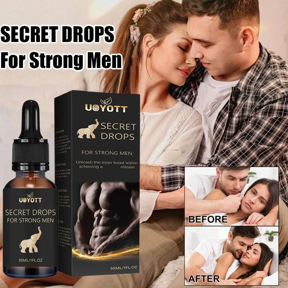 30ml Secret Drops For Strong Powerful Men Secret Happy Drops Enhancing Sensitivity Release Stress And Anxiety A0w9
