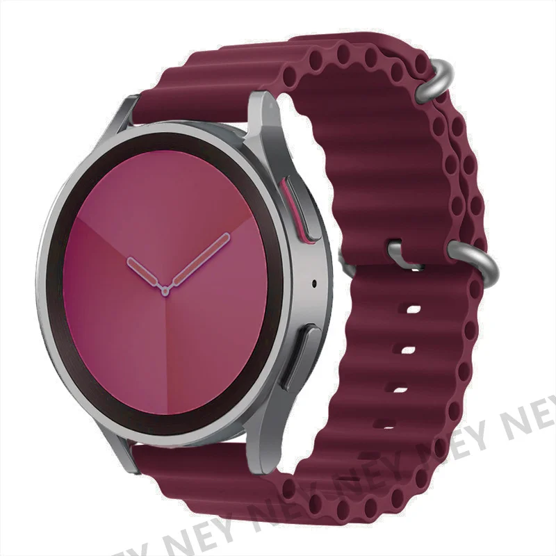 Ocean Bands Silicone Watch Strap - Universal Fit, 22mm/20mm