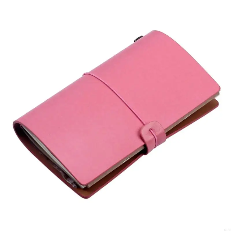 Deluxe Refillable PU Leather Travel Diary