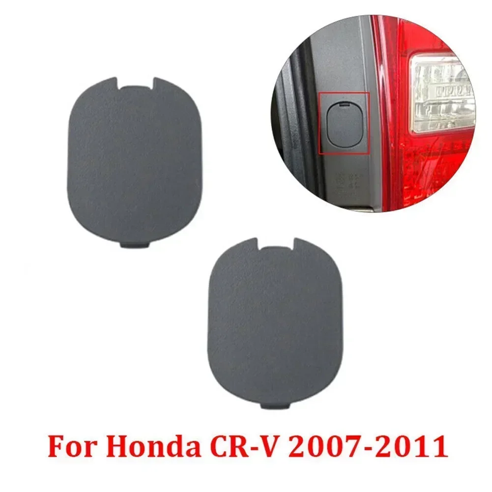 Tail Light Lamp Bezel Cap Cover for Honda CR-V 2007-2011 2pcs Car Exterior Rear Light Cover Cap ABS 33506-SWA-A01 tail lamp cover