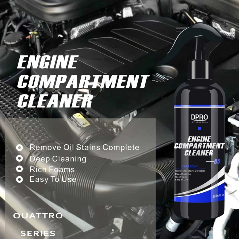 Dpro Engine Bay Cleaner Engine Compartment Auto Shine Protector Powerful Decontamination