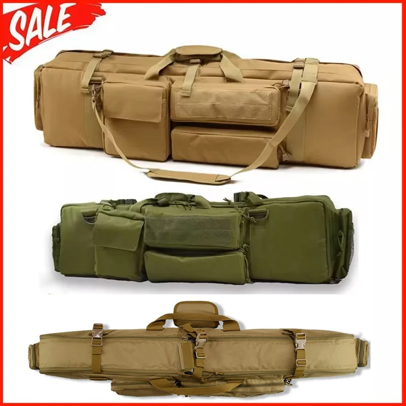 Oxford M249 Gun Bag Airsoft Sport Hunting Shooting Gun Backpack Outdoor Gun Carrying Protection Case With Shoulder Strap