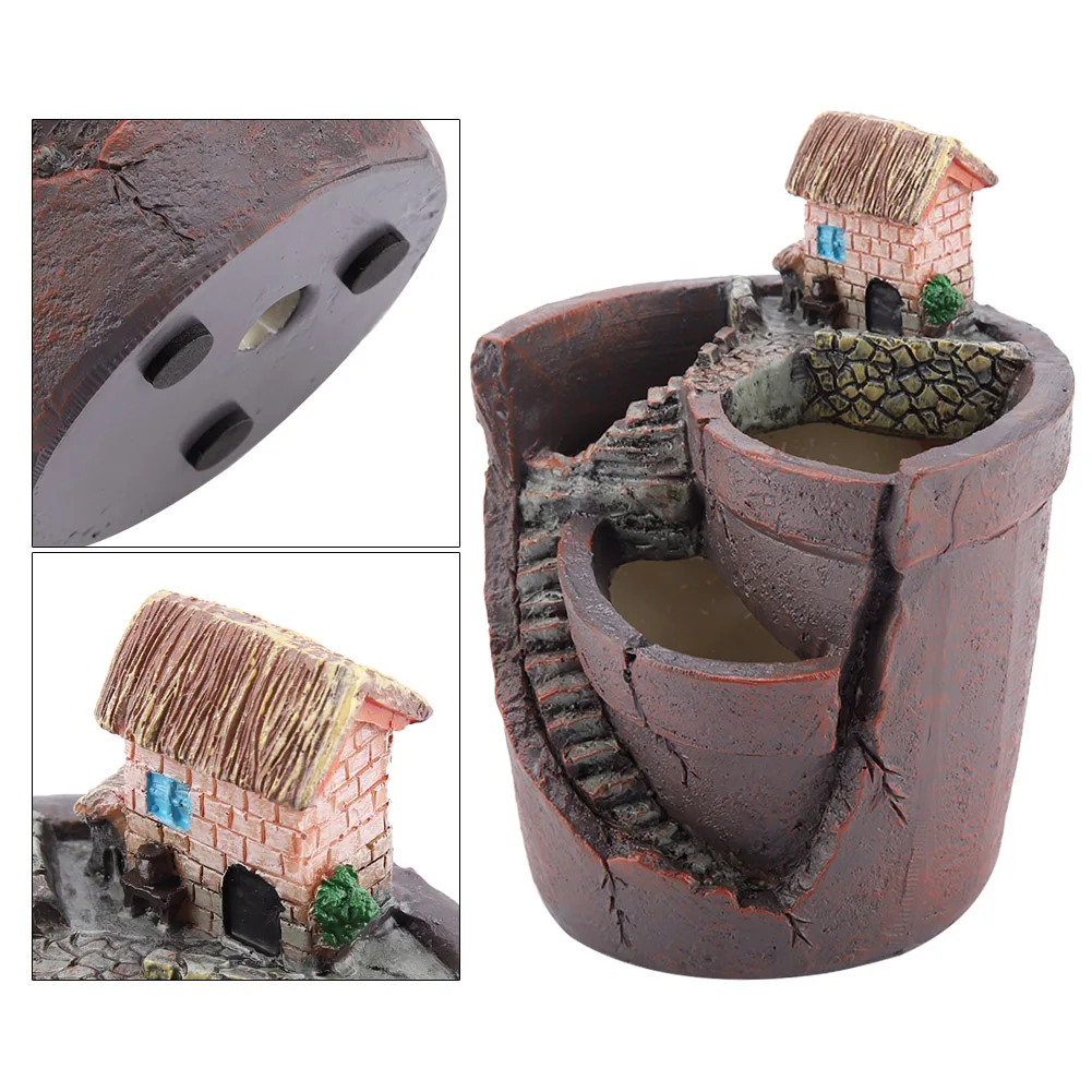 Elegant Resin Succulent Planter - Decorative Flower Pot for Home and Office Decor