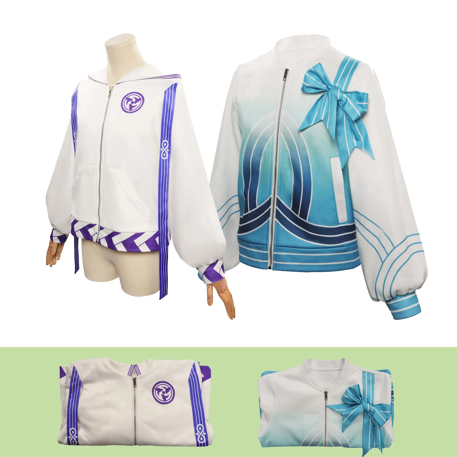 

Genshin Impact Wanderer Cosplay Costume Hoodie Coat Halloween Carnival Party Suit For Adult Women Girls Top Clothes Disguises