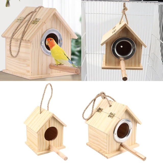  Casas de madera para pájaros para colgar en el