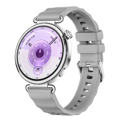 18mm Soft Silicone Watch Strap Wristband Bracelet Accessories for Huawei GT6 41mm (Grey)