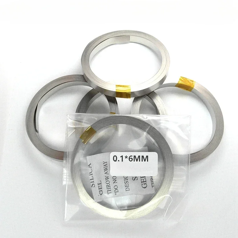 

GB/T 6516-2010Ni9996 99.7% Pure Nickel Strip 0.1-0.3MM Thick 5-10 meter Roll for Power Battery Connector Scientific Research