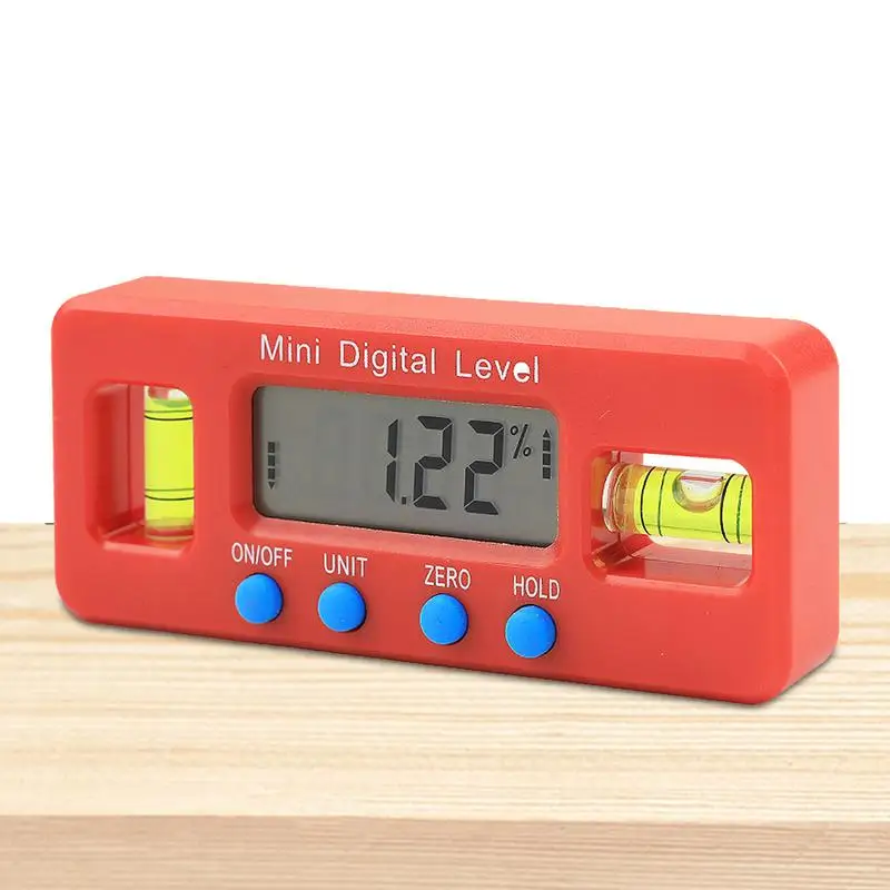 Digital Angle Gauge Mini Magnetic Digital Angle Gauge Livello Digitale Retroilluminato Con Display Lcd 360 Angolo Livello Siluro Digitale