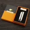 Cohiba lighter windproof three-fire fierce fire cigar lighter bottom with cigar drill function two-in-one gift box 4