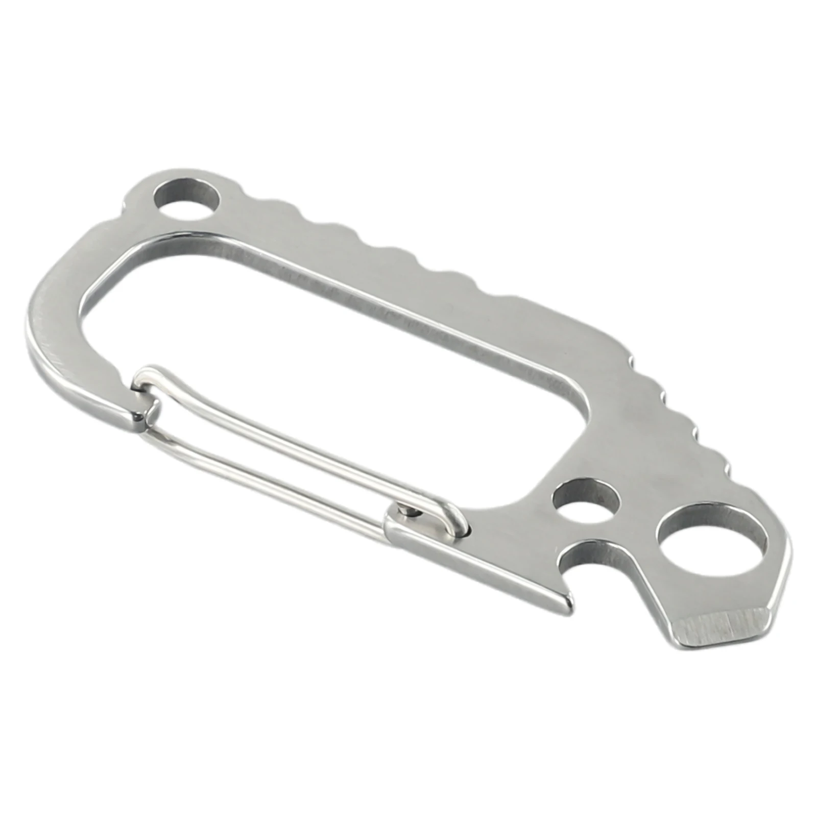 

Equipment Carabiner 1pc Buckle D Ring Lock Mountaineering Rappelling Rock Climbing Snap Sports Stainless Steel