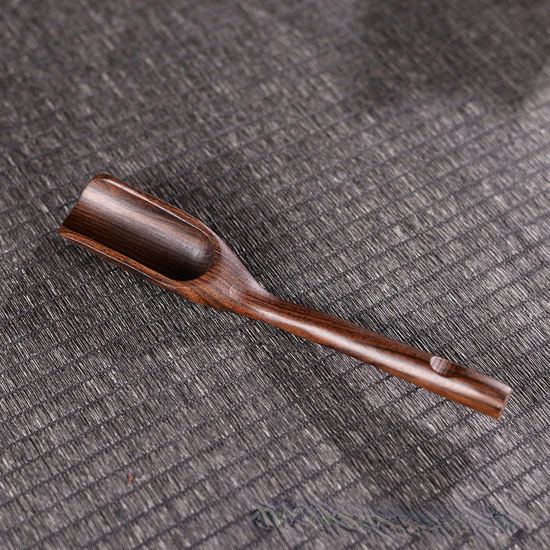 Vintage Tea Spoons Wood Chinese Kungfu Tea Scoop Shovel Wooden Scoop for Coffee Powder Spice Leaf Spoon Accessories