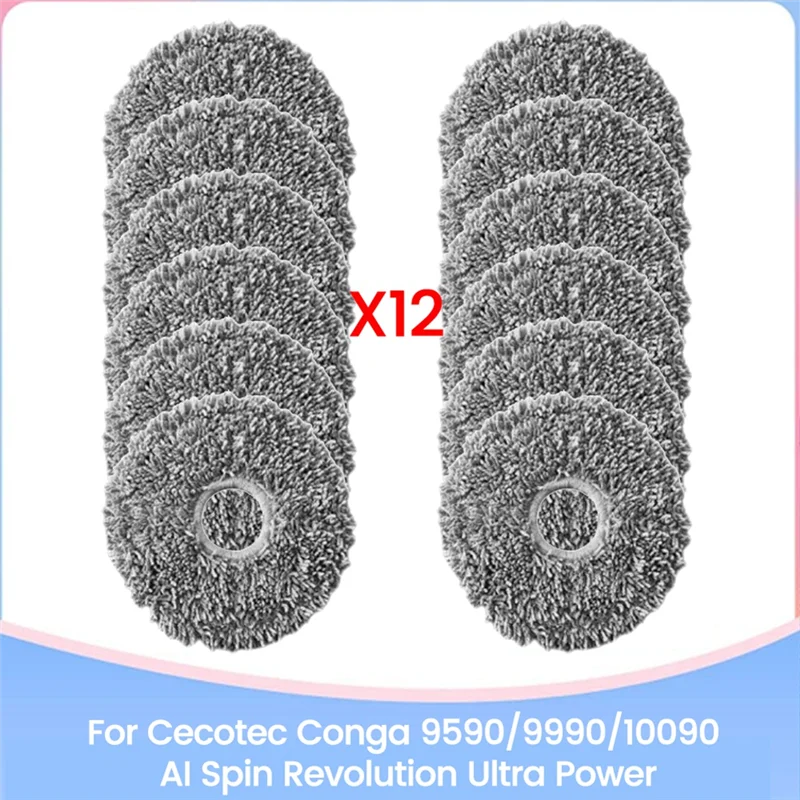 Sacchetti Polvere Riutilizzabili Per Cecotec Conga 11090, Compatibili, Confezione Da 10, Accessori Aspirapolvere - 3