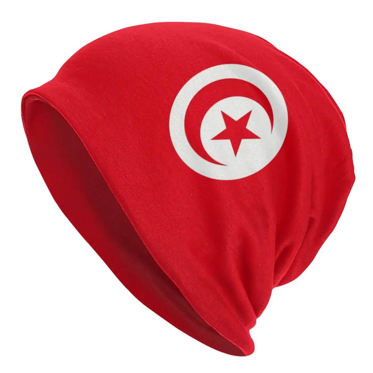 

Fashion Winter Warm Men Women Knitting Hats Adult Unisex Tunisia Flag Skullies Beanies Caps Bonnet Hats