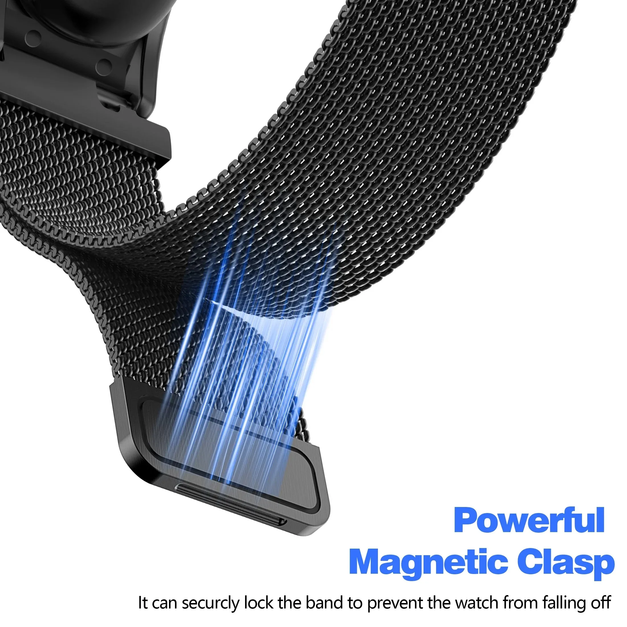 Magnetic Milanese Loop Breathable Sport Wristband Bracelet