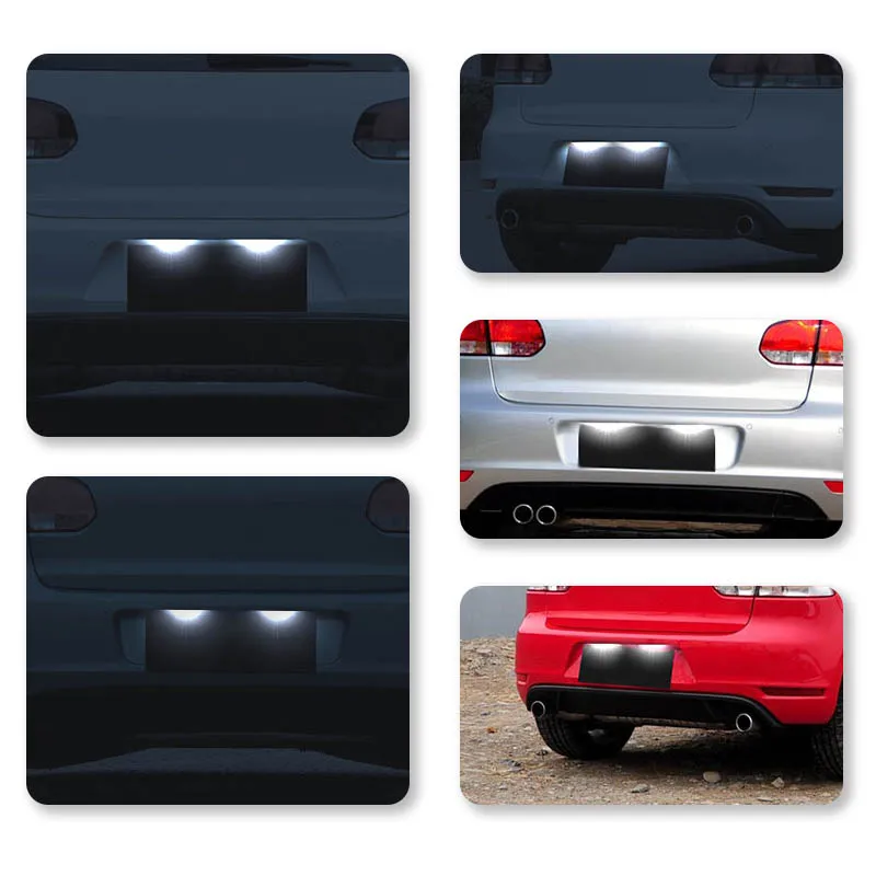 ڴ Ʈ LED ̼ ȣ Ʈ,  ̺ VW  4 5 6 7 MK4 MK7 ĻƮ CC  ÷, 2 