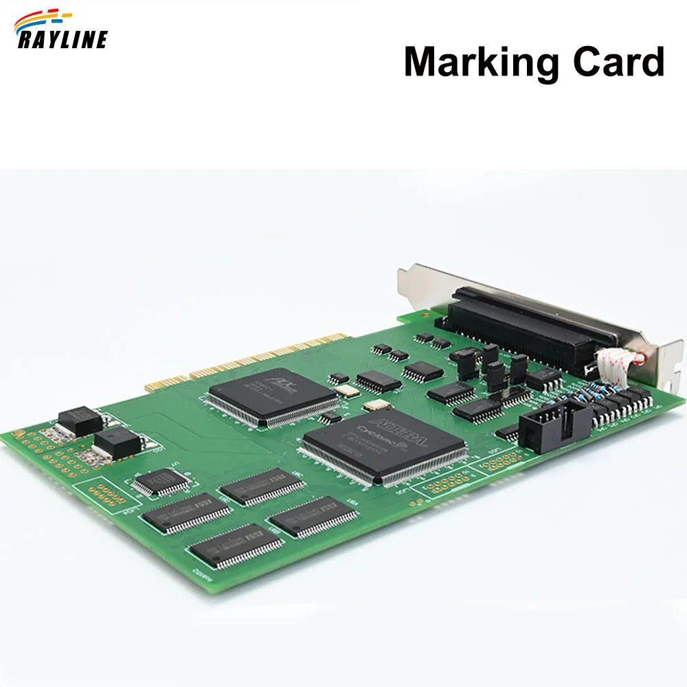 لوحة رئيسية 2 في 1 وحدة تحكم وسم ليزر CO2 لوحة تحكم Ezcard لماكينة وسم الألياف Raycus MAX