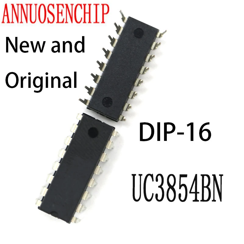

5 шт. Новый и оригинальный DIP16 UC3854B DIP-16 UC3845 DIP UC3854BN