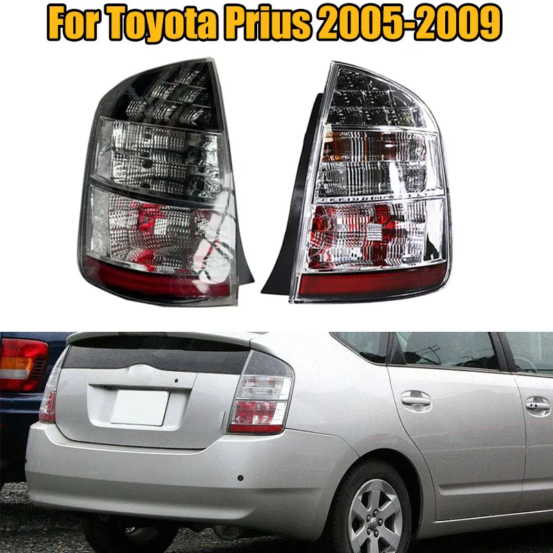 Для Toyota Prius 2005 2006 2007 2008 2009 81561 левый правый задний фонарь белый/черный 47100-81551 47100-