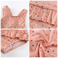 Toddler Baby Girls Swimwear Children Printed Swimsuits Cap+Bikini Sets 2PCS Beachwear Bathing Suits Kids Girls Clothing Sets 6