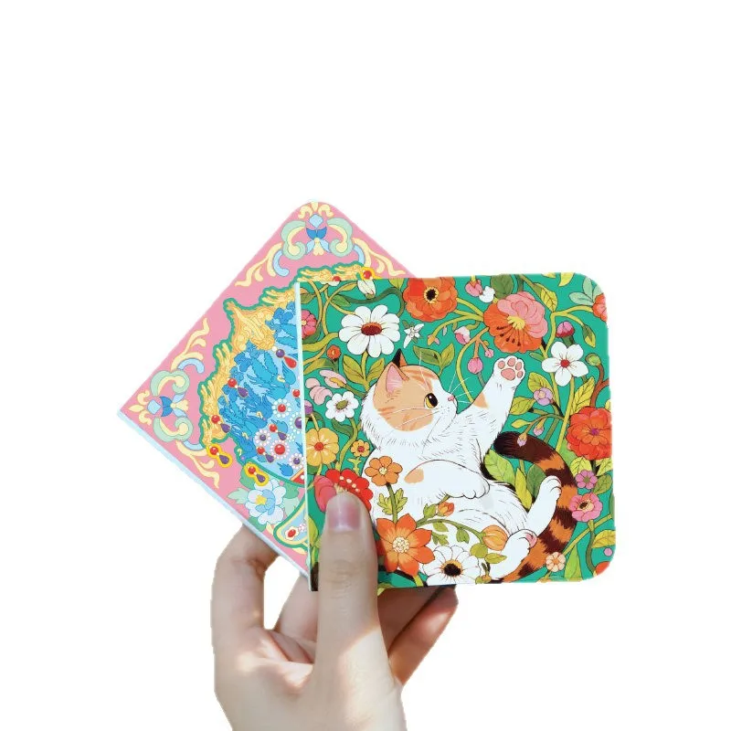 미니 휴대용 수채화 스케치북, 색칠용 라인이 있는 포켓 드로잉 북, 색연필, 마커, 미술 용품