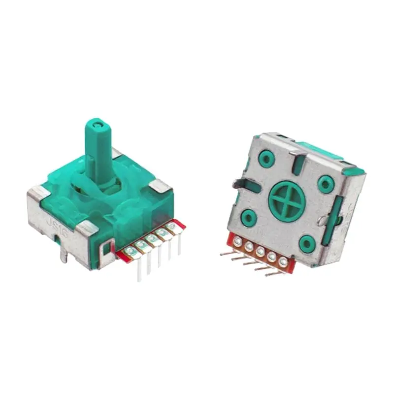 JH16 홀 이펙트 조이스틱 JS16 TMR 조이스틱(2개) FLYDIGI Vader 3 Pro용 Gamesir G8 교체용 3D 아날로그 스틱