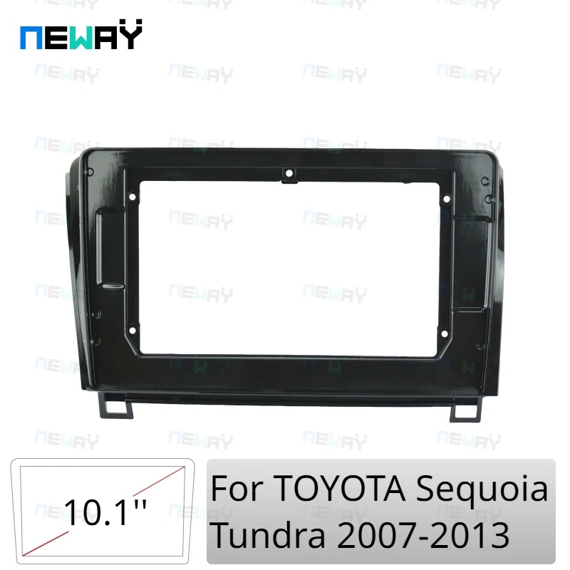 

Car Accessory 10.1" Radio Video Fascia Panel For TOYOTA Sequoia Tundra Audio Multimedia Player Frame Car Dah Kit Panel