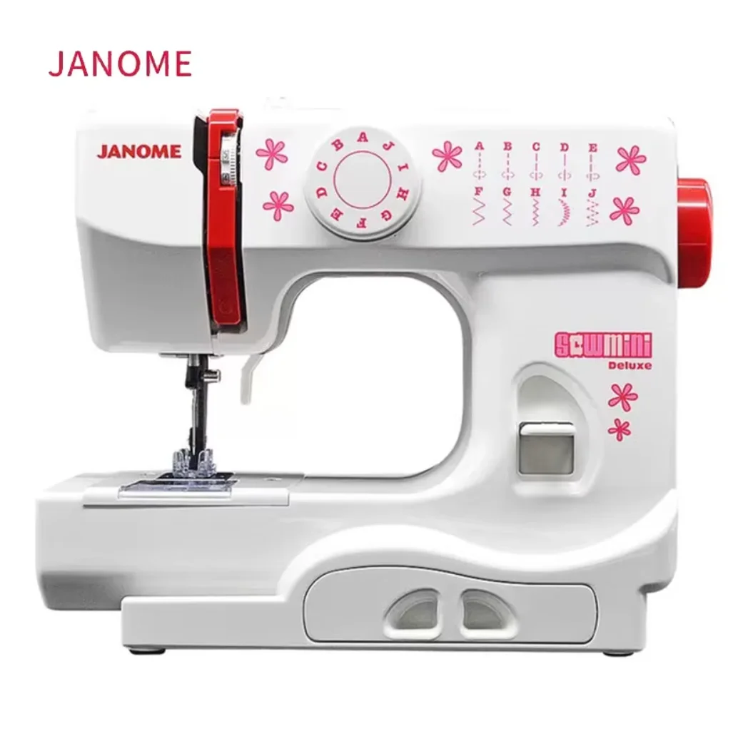 JANOME 525B Ev Tipi Yüksek Hızlı Mini Bilgisayar Tek Kafa Dikiş Makineleri