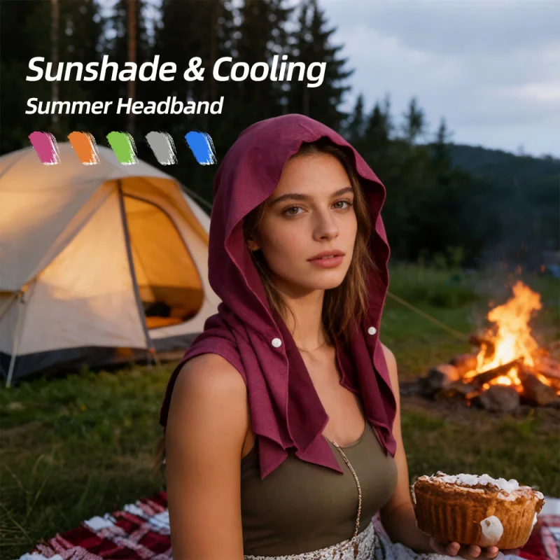 Ice Silk Cooling Towel, Outdoor Camping Refreshing..