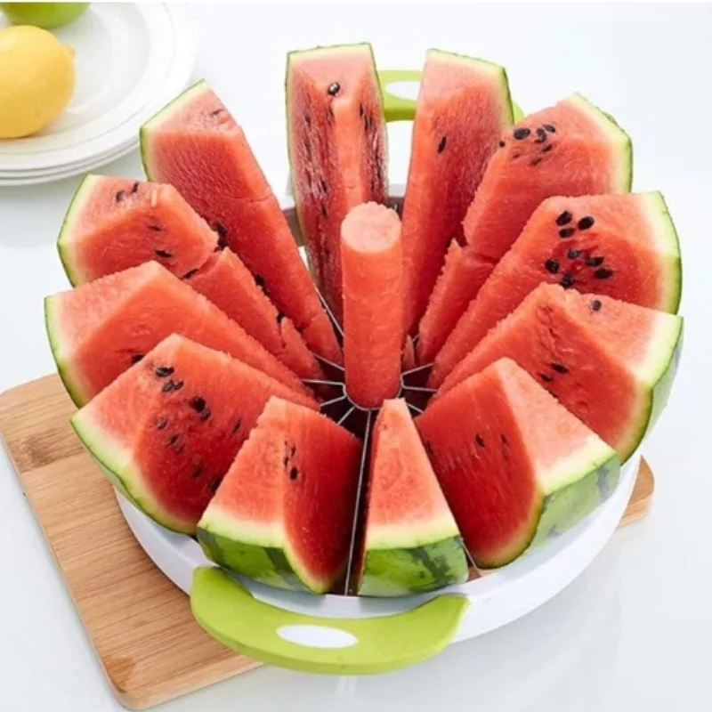 Watermelon cutter, fruit cantaloupe cutter, apple shell cutting tool, household small tool, accessory tool E9195