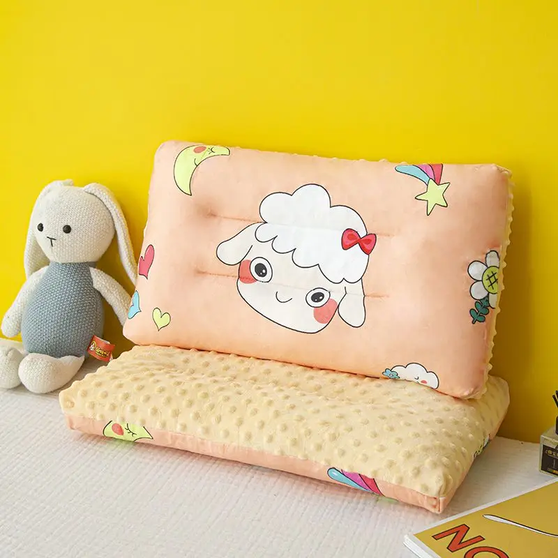 Super Soft Cartoon Printed Pattern Children Sleeping Pillow Kindergarten Cotton Small Pillow Baby Room Decor Stereotyped Pillow 2