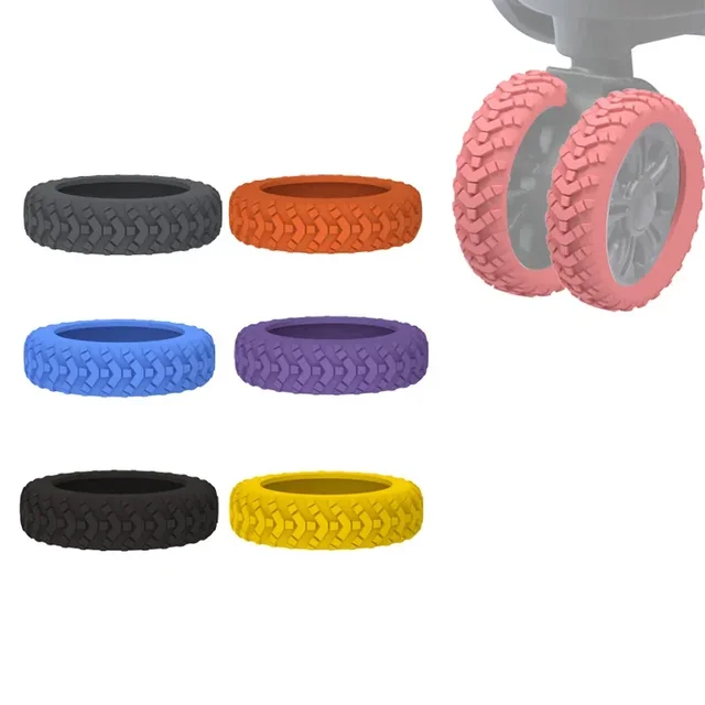 Protectores De Ruedas Para Maleta – 8 Piezas De Gel De Silicona, Antideslizantes Y Antiruido, Universales