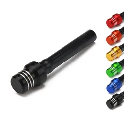 Universal CNC Air Vent Fuel Tank Gas Oil Cap for Motorcycles and Dirt Bikes (Black)