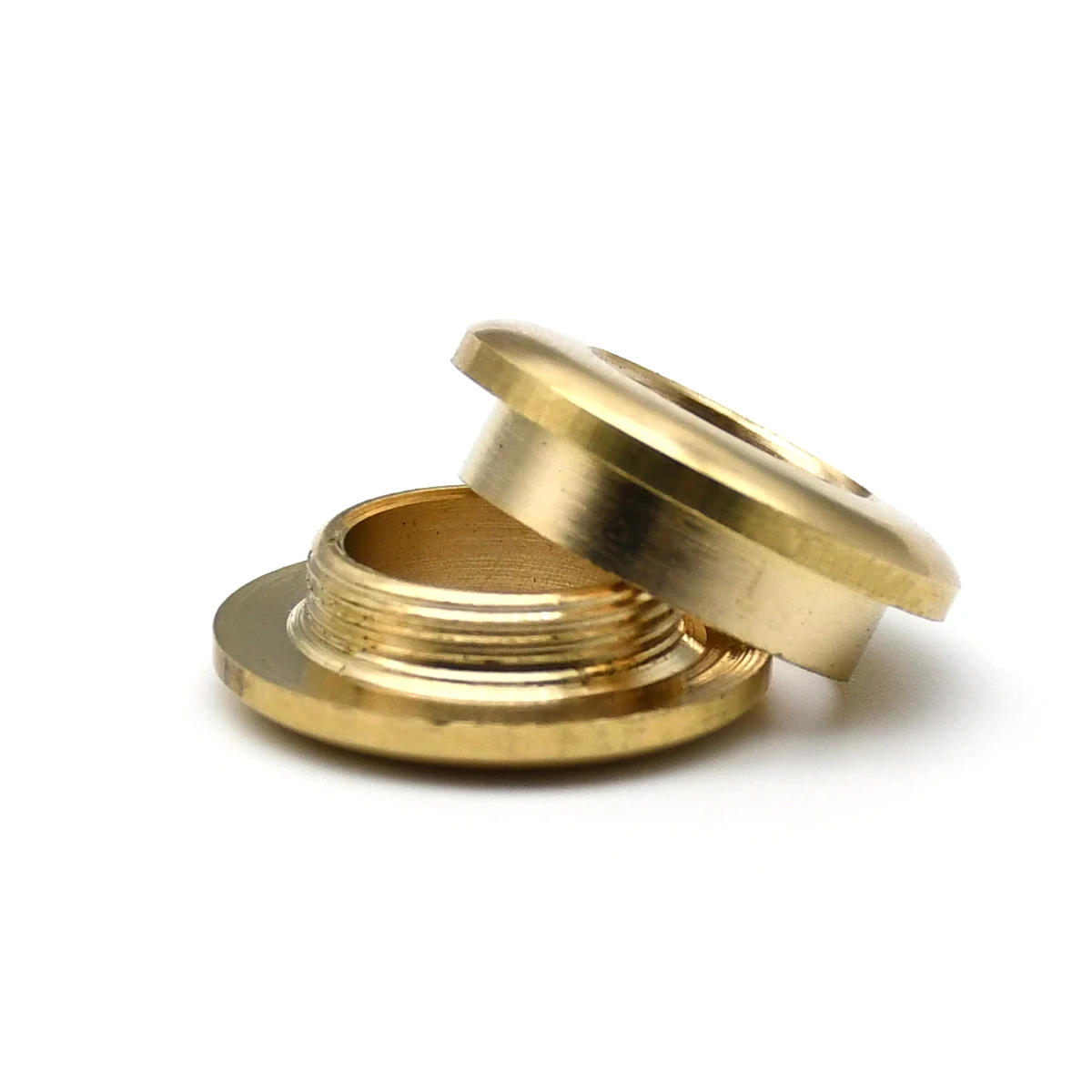 2pcs Solid Brass Screw Back Eyelets with Washer Grommets Leather Craft Accessory for Bag Garment Shoe Clothes Jeans Decoration
