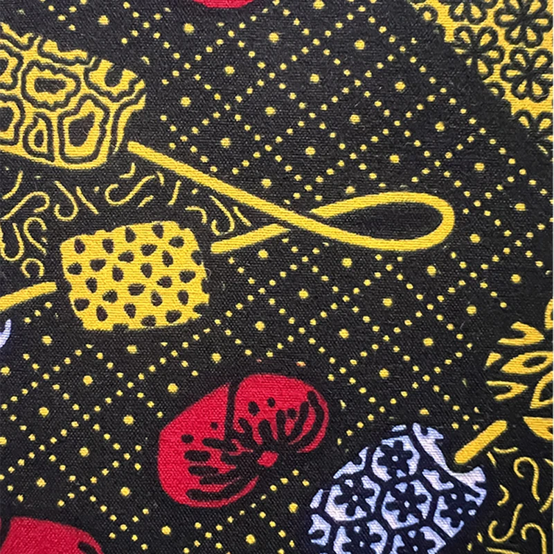 cotton Wax Fabric Holland Wax Ankara African Calico cotton true Nigerian style true original Ankara fabric