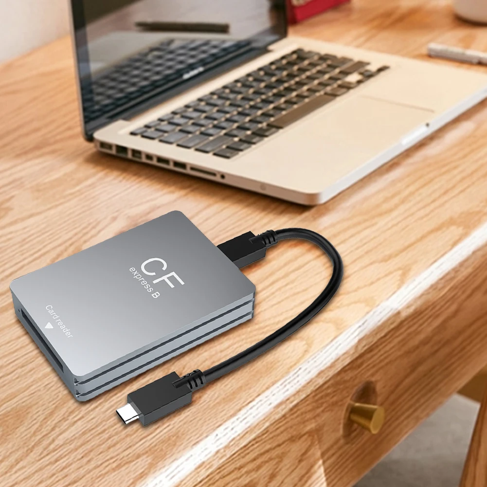 CFexpress B 타입 카드 리더, USB C에서 USB C, USB A 케이블, USB 3.2, 10Gbps, CFexpress 리더 지지대, 안드로이드, 윈도우, 맥 OS