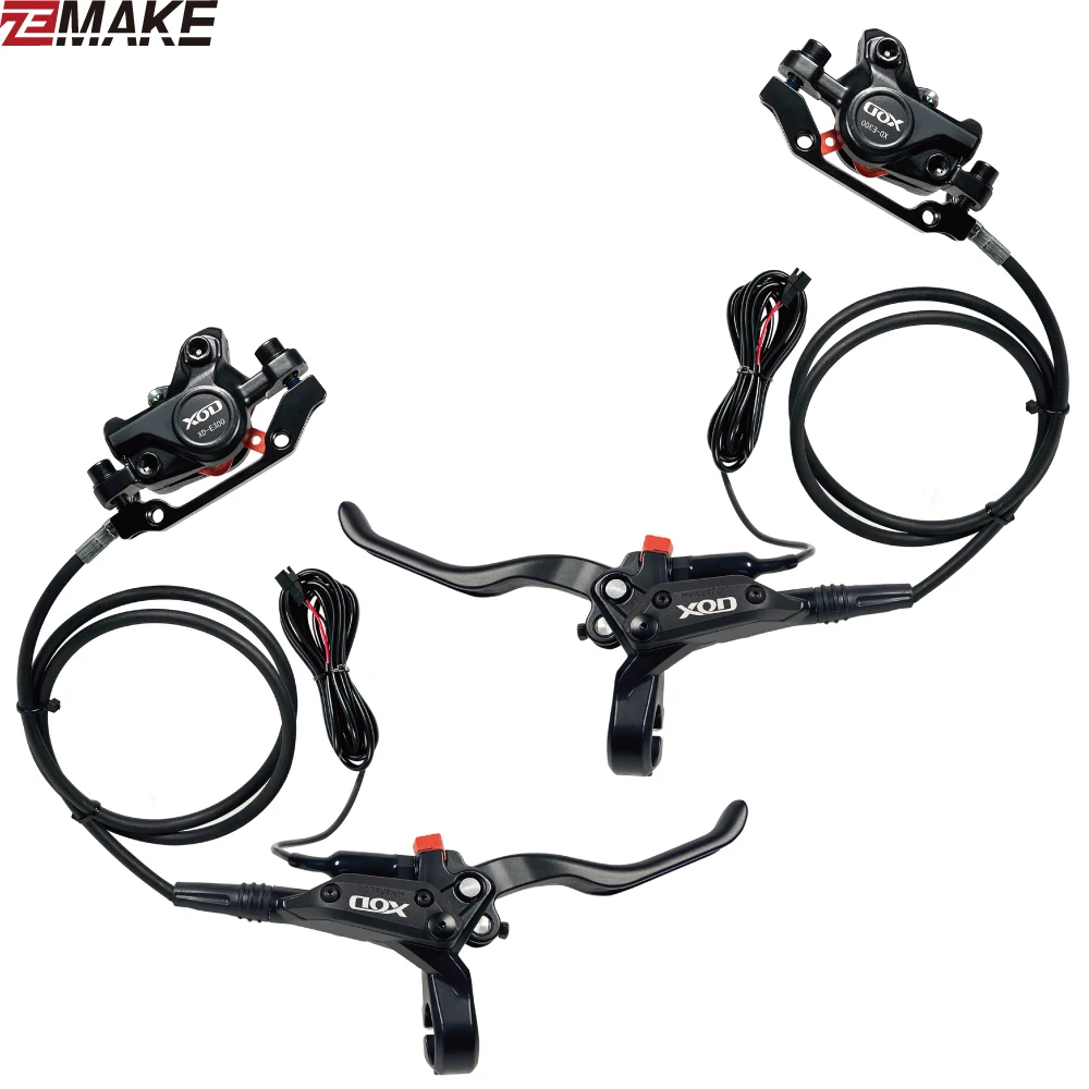 

E-Bike MTB Hydraulic Disc Brake Set Aluminum Alloy Electric Power Control Shifter Bicycle Brakes XOD LR-RF Right Hand Front